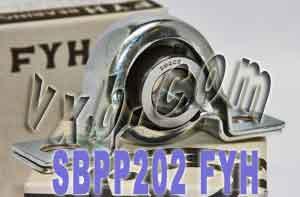 SBPP202 FYH Bearing 15mm Steel pillow type Mounted Bearing - fast shipping πΊπΈ