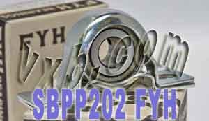 SBPP202 FYH Bearing 15mm Steel pillow type Mounted Bearing - fast shipping πΊπΈ