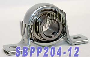 SBPP204-12 3/4 Pressed Steel Bearing 2-Bolt Flanged Mounted Bearing - fast shipping 🇺🇸