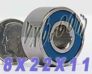 Sealed Ball Bearing 8x22x11 Miniature - fast shipping 🇺🇸