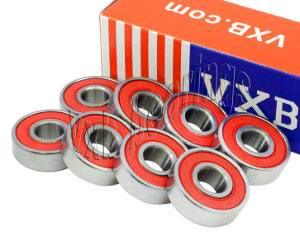 8-Pack 608-2RS Skate/Skateboard Sealed Ball Bearings 8x22x7mm - fast shipping 🇺🇸