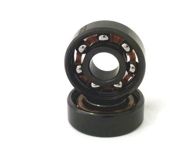 8-Pack Skateboard Chrome Steel Open Ball Bearings - Nylon Cage 8x22x7mm - fast shipping 🇺🇸