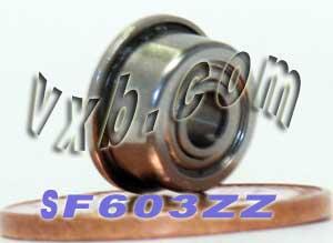 SF603ZZ Flanged Shielded Bearing Stainless Steel 3x9x5 Bearing - fast shipping πΊπΈ
