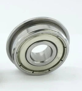 SFR188ZZ Flanged Stainless Steel 1/4" x 1/2" x 3/16" Bearing - fast shipping 🇺🇸