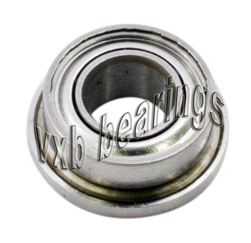 SFR2ZZ ABEC3 OIL Flanged Stainless Steel Bearing 1/8" x 3/8" x 5/32" - fast shipping 🇺🇸