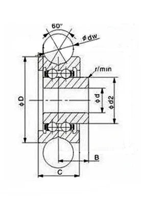 SG10U U-Groove Sealed Track Ball Bearing 4x13x6mm - fast shipping 🇺🇸