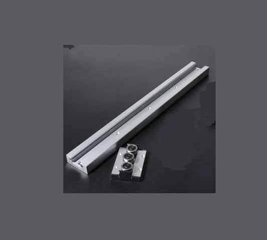 SGR10 2' feet Compact Linear Motion Guide Rail 2 Feet Long + SGB10UU-3 Bearing Block - fast shipping 🇺🇸