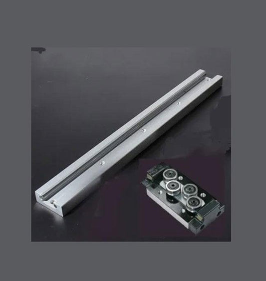 SGR15 13' feet Compact Linear Motion Guide Rail 13 Feet Long + SGB15UU-4 Bearing Block - fast shipping 🇺🇸