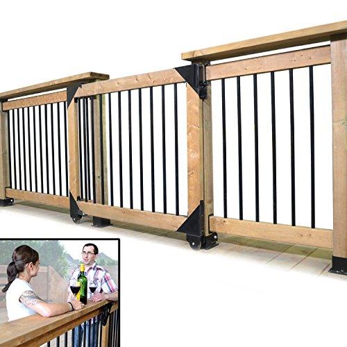 Sliding Gate Hardware Kit Black - fast shipping 🇺🇸