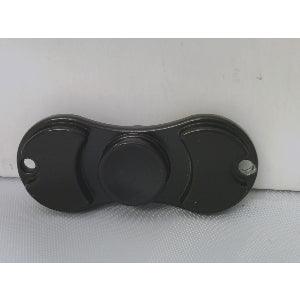 Small Black Aluminum Dual Fidget Hand Spinner Toy 42Q - fast shipping 🇺🇸