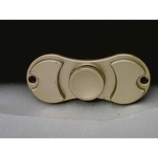 Small Brass color Aluminum Dual Fidget Hand Spinner Toy 42Q - fast shipping 🇺🇸