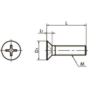 SNFT-M4-10 NBK Cross Recessed Flat Head Machine Vacuum Vented Screws - Titanium- Made in Japan - fast shipping 🇺🇸