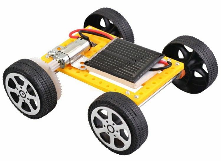 Solar Power Powered Toy Car Kit STEM DIY 80x75x32mm 42Q - fast shipping 🇺🇸