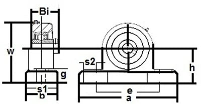 SSUCP205-16 Pillow Block Unit 1" Bore Set Screw Mounted Bearing - fast shipping 🇺🇸