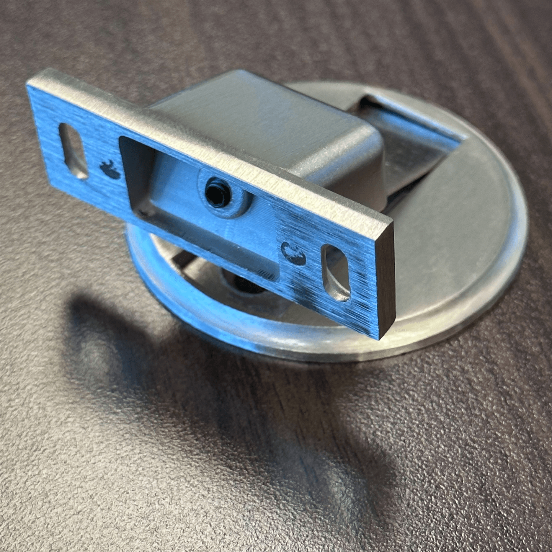Stainless Steel Magnetic Door Stop - Catch Metal Holder Stopper Matte Brushed - fast shipping 🇺🇸