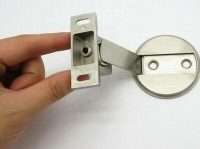 Stainless Steel Magnetic Door Stop - Catch Metal Holder Stopper Matte Brushed - fast shipping 🇺🇸