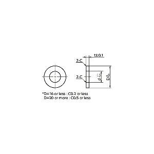 SWAS-5-12-2-AWBK NBK Stainless Steel Black Adjust Metal Washer -Made in Japan-Pack of One - fast shipping 🇺🇸