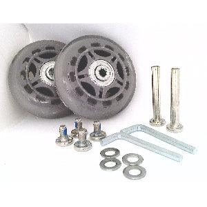 Travel Bags Replacement Luggage Gray Wheels Set Universal Suitcase Repair Kit Axles Wrench Bearing Skate Wheel Roller 70MM - fast shipping 🇺🇸