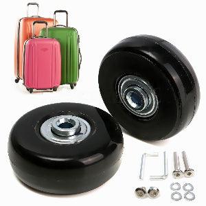 Travel Bags Replacement Luggage Wheels Set Universal Suitcase Repair Kit Axles Wrench Bearing Skate Wheel Roller 45MM - fast shipping 🇺🇸