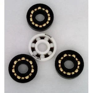 Tri Fidget Spinner Bearing Kit : Full Ceramic ZrO2 Center Bearing : 3 Outer Bronze Bearing - fast shipping 🇺🇸