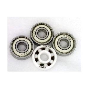 Tri Fidget Spinner Bearing Kit : Full Ceramic ZrO2 Center Bearing & 3 Outer Shielded Bearing - fast shipping 🇺🇸