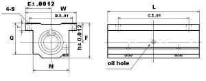 TWJ8WUU NB 1/2" Ball Bushing Adjustable Block Linear Motion - fast shipping πΊπΈ