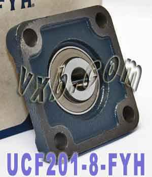UCF201-8 FYH Bearing Square Flanged 1/2 Inner Mounted Bearing - fast shipping 🇺🇸