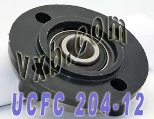 UCFC204-12 3/4 Flange Cartridge Bearing Unit Mounted Bearing - fast shipping 🇺🇸