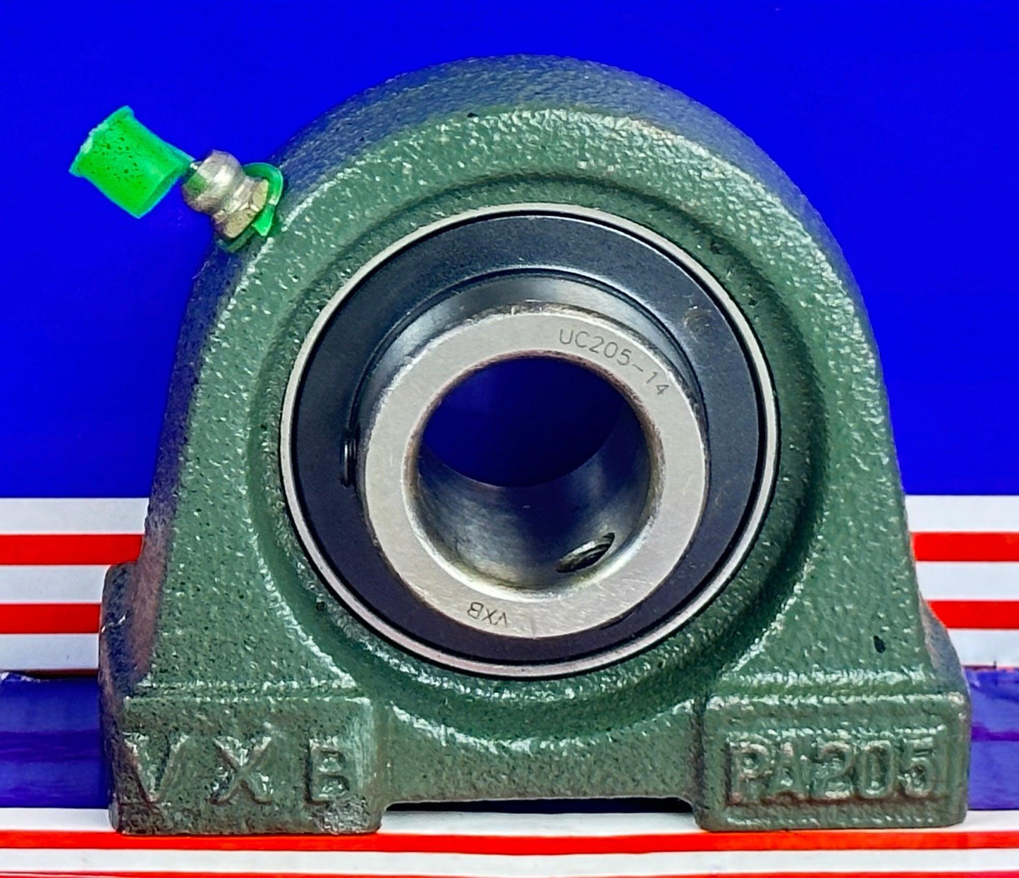 UCPA205-14 Bearing 7/8 inch Screw Tapped Base Pillow Block Bearing - fast shipping 🇺🇸