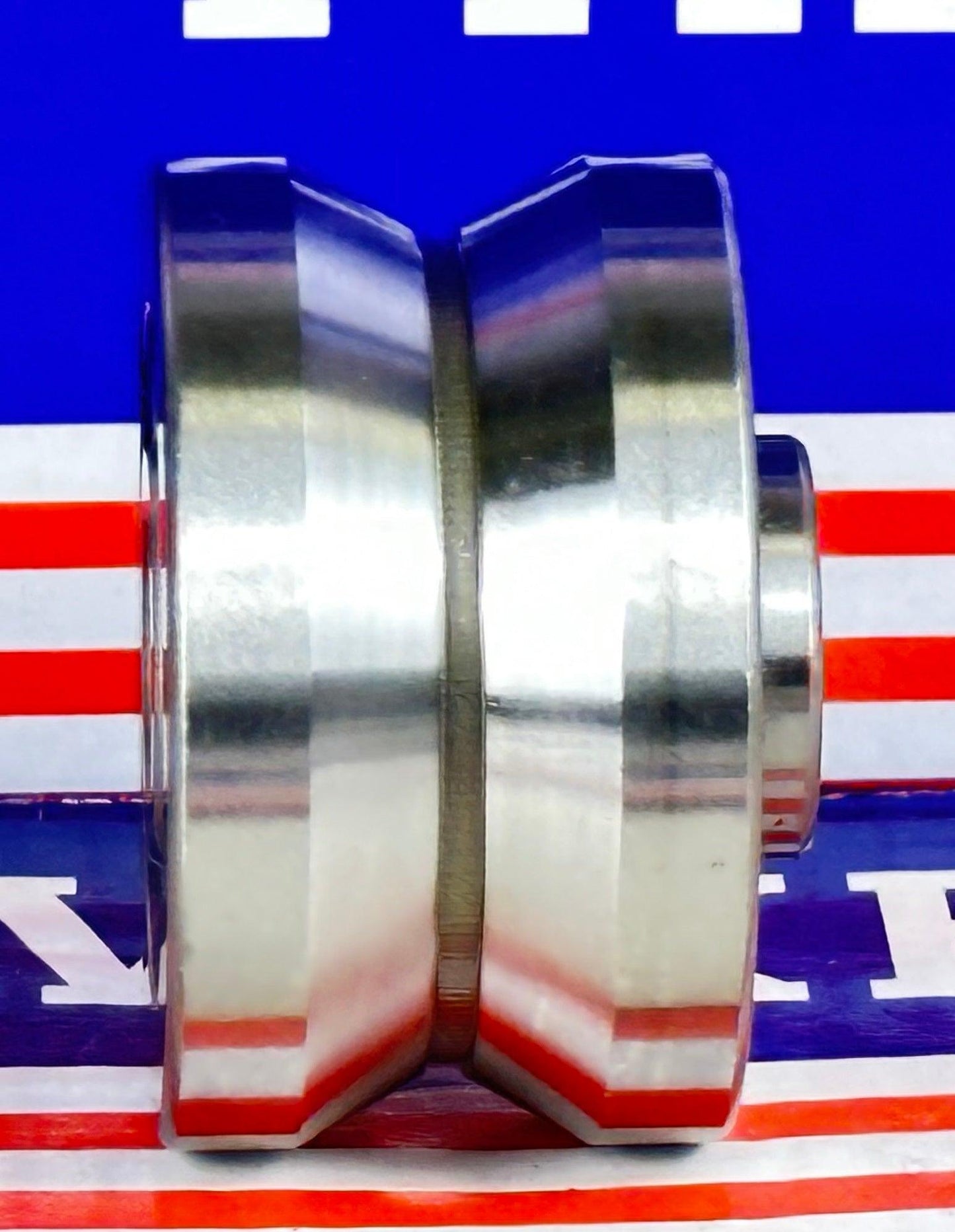 V12x45x26-30mm V Groove Track Roller Bearing With Extended Inner 4mm - fast shipping 🇺🇸
