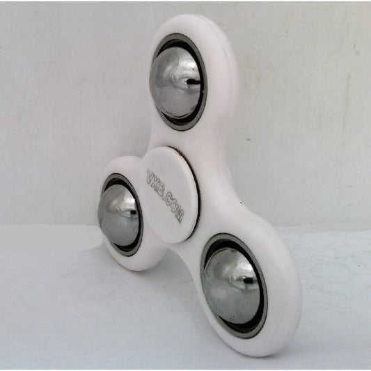 white Fast Fidget Hand Spinner Toy - Outer Counterweight 42Q - fast shipping 🇺🇸