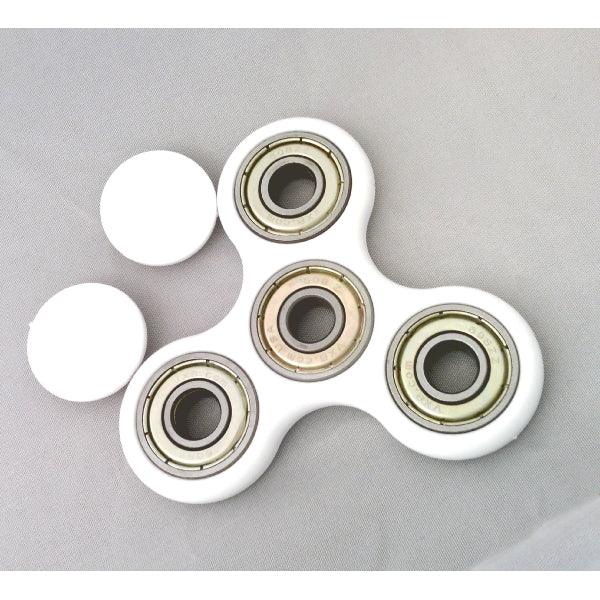 White Fidget Hand Spinner Toy 42Q - fast shipping 🇺🇸