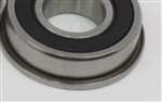 FR4-2RS Flanged Sealed Bearing 1/4