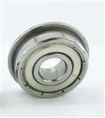 LF-1040ZZ Flanged Shielded Bearing 4x10x4