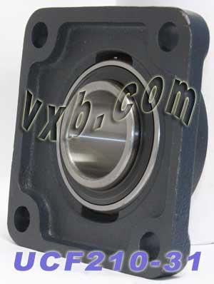 1-15/16 Bearing UCF-210-31-+ Square Flanged Housing Mounted Bearing - fast shipping 🇺🇸