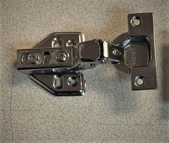 1-3/8" Length - Stainless Steel Smooth Hydraulic Hinge 35mm long - fast shipping 🇺🇸