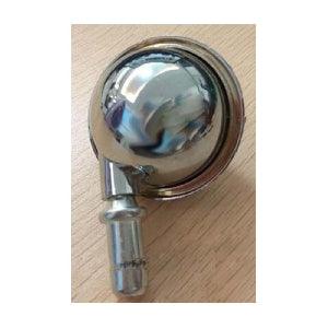 1.5" Shepherd Round ball Metal - Chrome Plating Caster Wheel - fast shipping 🇺🇸