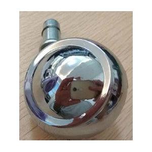 1.5" Shepherd Round ball Metal - Chrome Plating Caster Wheel - fast shipping 🇺🇸