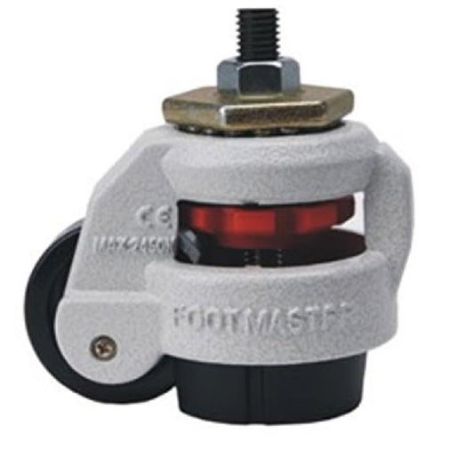 1.57" Adjustable Height Floor Lock Heavy Duty Caster Wheel 40mm - M8 Threaded stem - fast shipping 🇺🇸