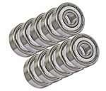10-Pack 1.5x5mm Double Shielded 1.5x5x2.6 Miniature Bearing - fast shipping 🇺🇸