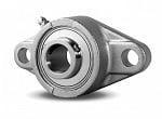 1" 2-Bolt Stainless Steel Mounted Bearing Unit SSUCFL205-16 - fast shipping 🇺🇸