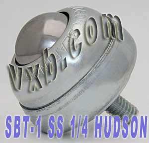 1-Stud Type Ball transfer SBT-1-SS 1/4" Threaded Stem Bearing - fast shipping 🇺🇸