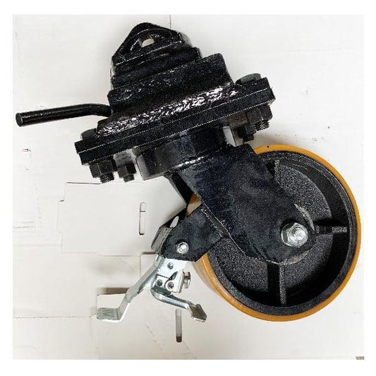 1 Ton Load Capacity SCSW6 Brake 6" Container Caster Wheel - fast shipping 🇺🇸