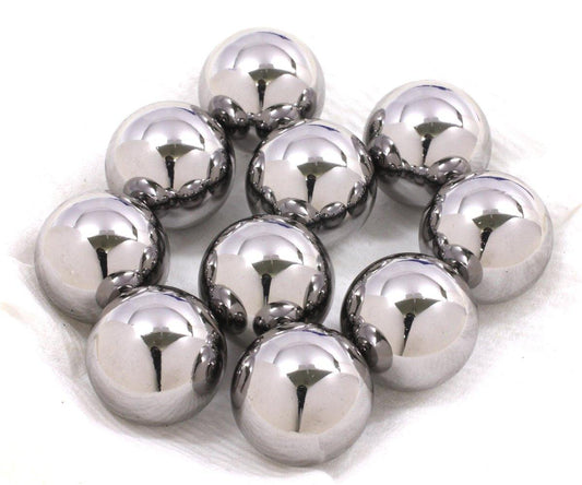 10-Pack 23/32" = 18.256mm Loose Carbon Steel Balls G100 Bearing Balls - fast shipping 🇺🇸