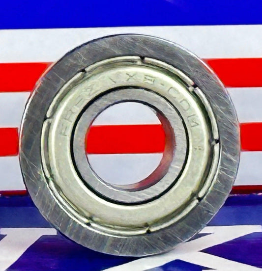 10-Pack Flanged Shielded Bearings FR6ZZ 3/8" x 7/8" x 9/32" Bearings - fast shipping 🇺🇸