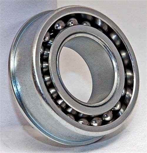 10-Pack Flanged Slot Car Axle Bearings Open 1/8" x 1/4" x 7/64" - fast shipping 🇺🇸