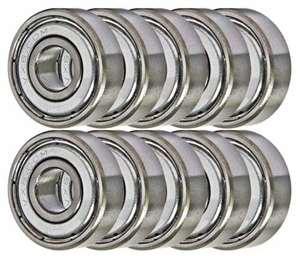 10-Pack Bearings R1038ZZ 3/8x5/8x5/32 inch Miniature Bearings - fast shipping 🇺🇸