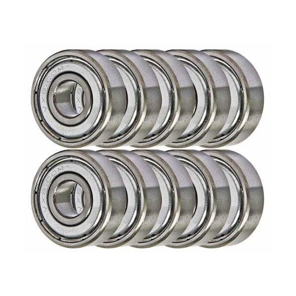 10-Pack Bearings R144ZZ 1/8" x 1/4" x 7/64" - Miniature Bearings - fast shipping 🇺🇸