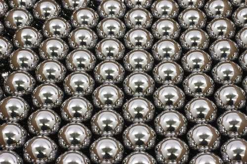 100 3/8" Diameter Nickel Plated Bearing Balls G1000 - fast shipping 🇺🇸