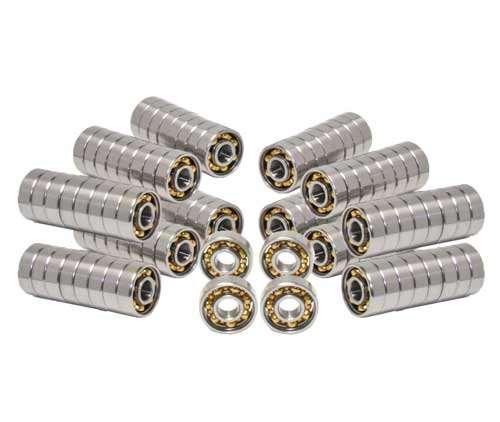 100 Skate Bearing Bronze Cage Open - fast shipping 🇺🇸